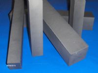 Barra Cuadrada de ptfe con carbón grafiito